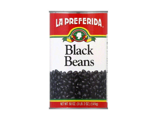 La Preferida Frijol Negros Entero 50 oz