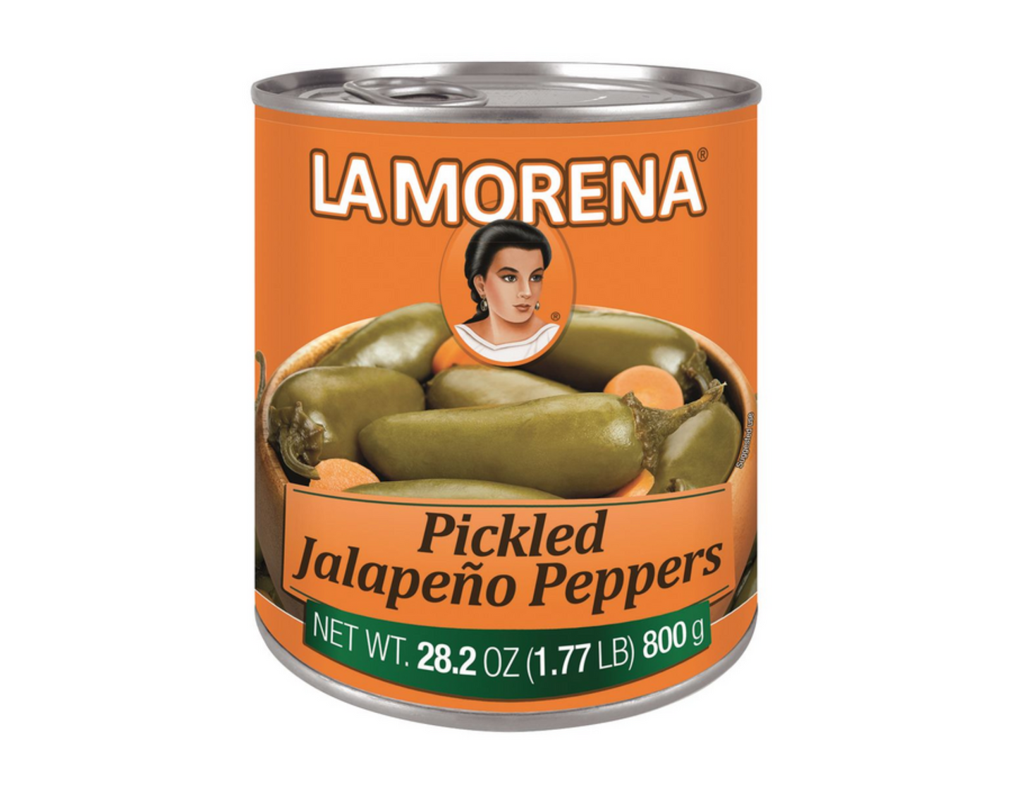 La Morena Jalapeno Entero 28.2 oz