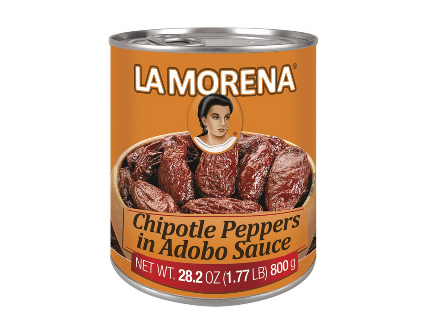 La Morena Chipotle Entero en Salsa de Adobo 28.2 oz