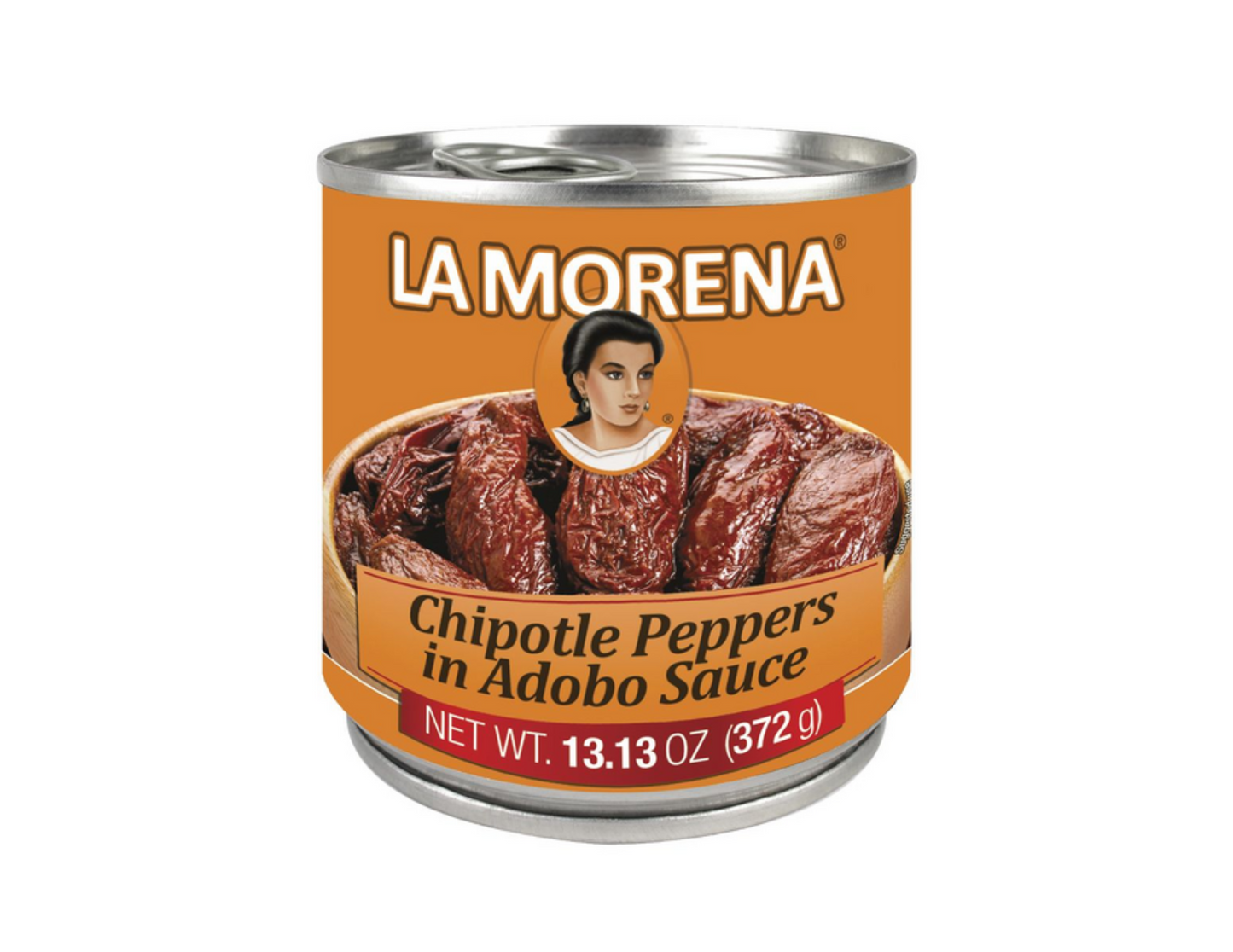 La Morena Chipotle Entero en Salsa de Adobo 13.13 oz