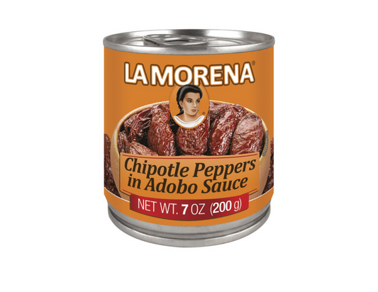 La Morena Chipotle Entero en Salsa de Adobo 7 oz