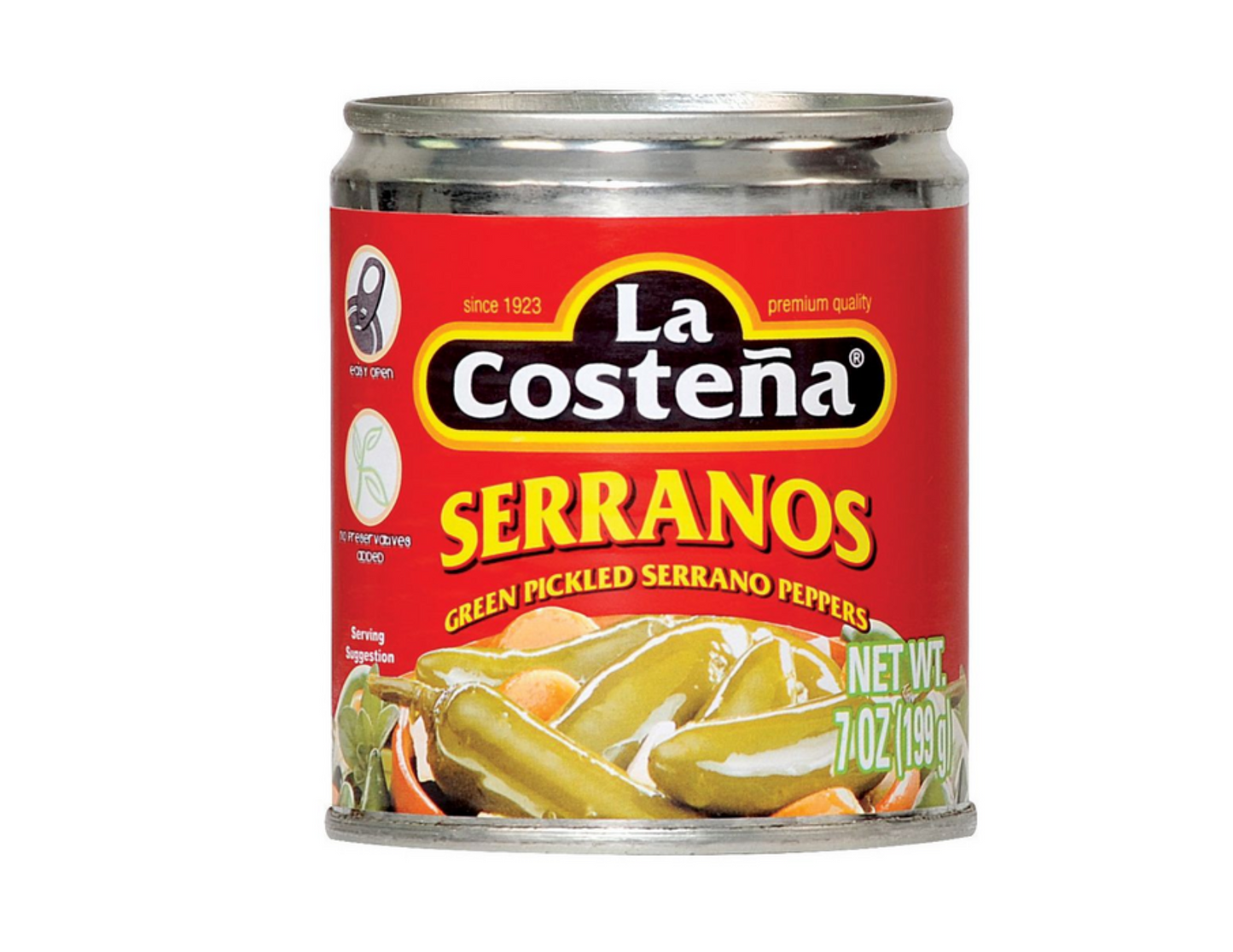 La Costena Serranos 7 oz