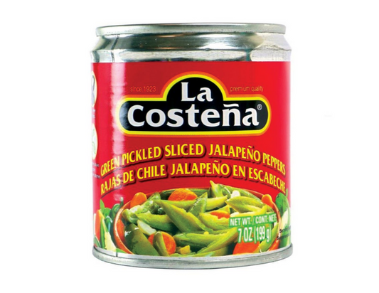 La Costena Jalapeno en Rajas 7 oz