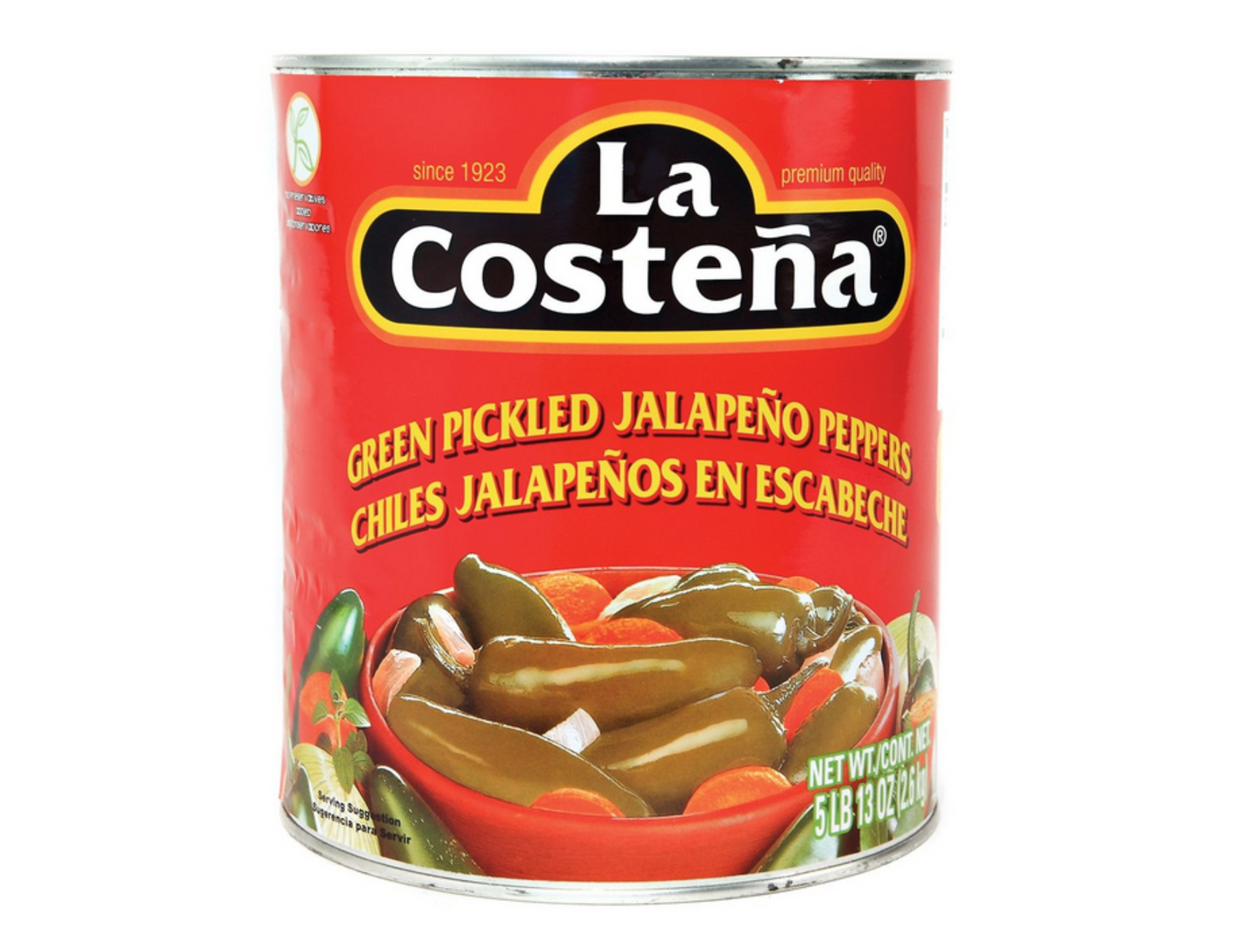 La Costena Jalapenos Enteros 1 gal