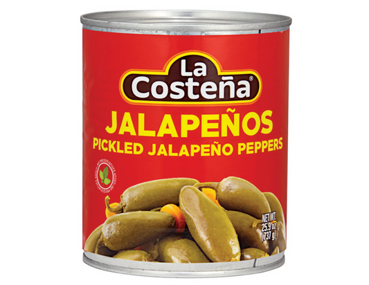 La Costena Jalapenos Enteros 26 oz