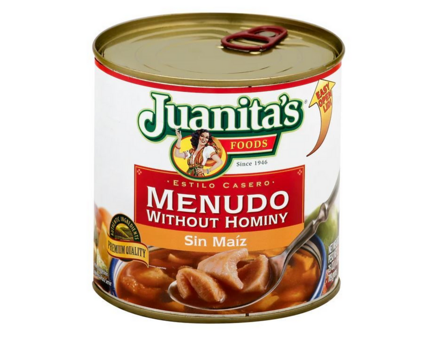 Juanitas Menudo Sin Maiz 25 oz