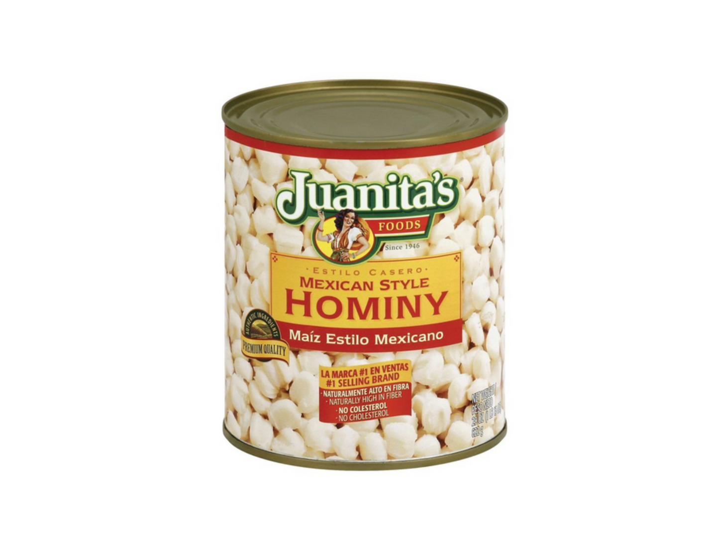 Juanitas Hominy Al Estilo Mexicano 25 oz