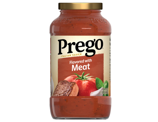 Prego Salsa Flavored with Meat 24 oz