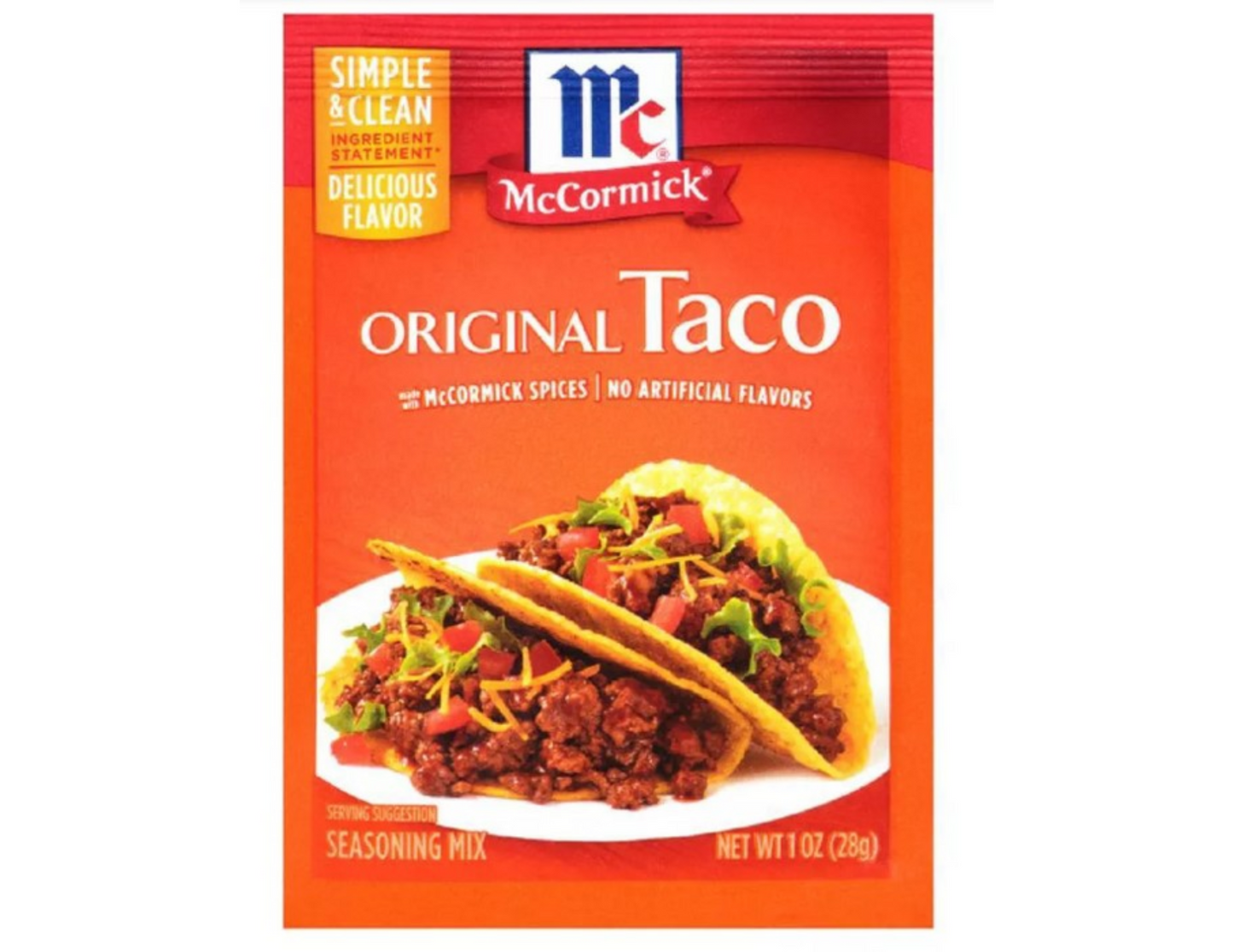 McCormick Original Taco Seasoning Mix 1 oz