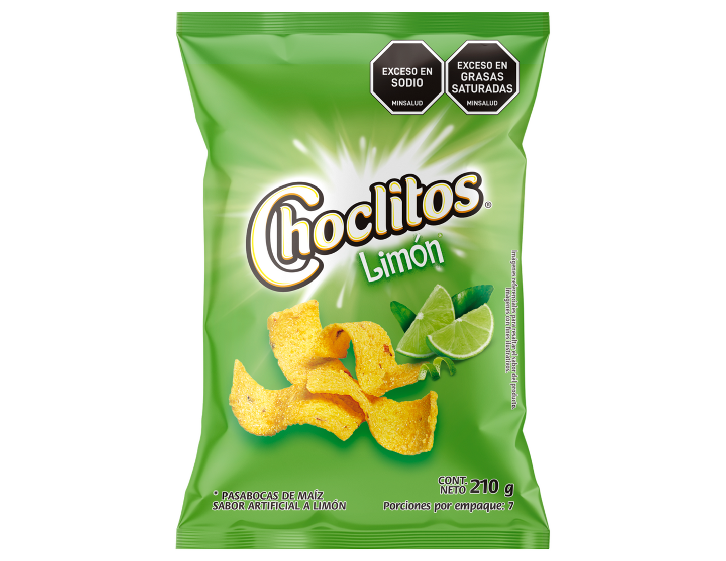 Choclitos Limon 210 gm