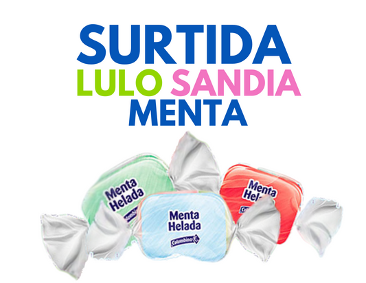 Menta Helada Surtida Lulo, Sandia, Menta X 10