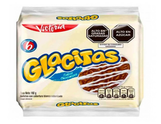 Glacitas Galleta Sabor Choconieve 32 gm X 6