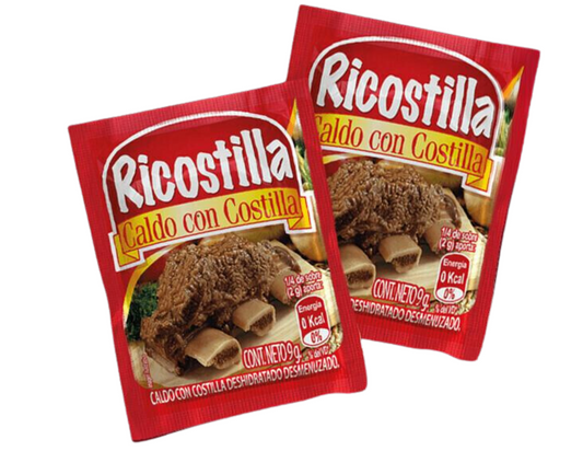 Ricostilla Caldo con Costilla 9 gm X 12