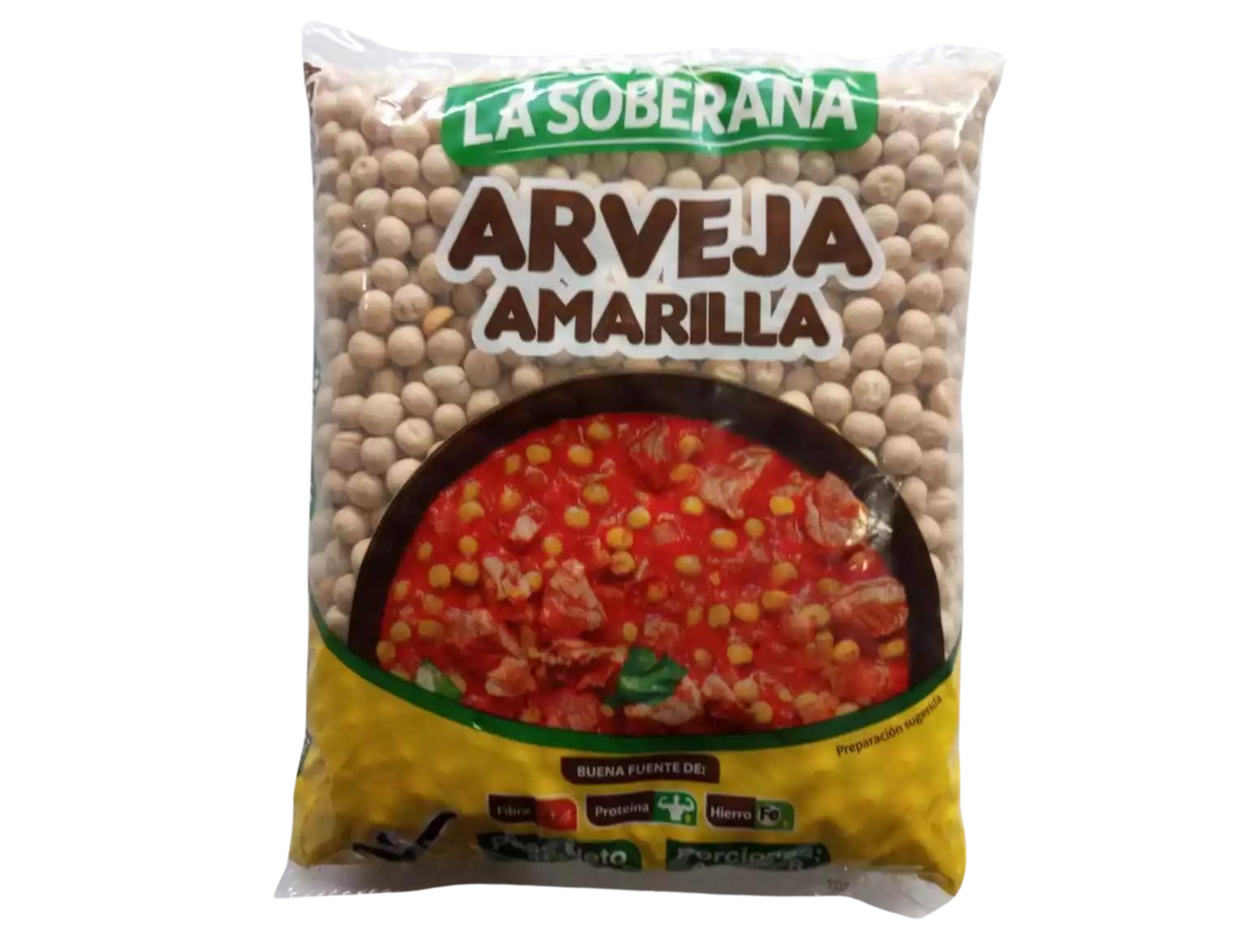 La Soberana Arveja Amarilla 1lb