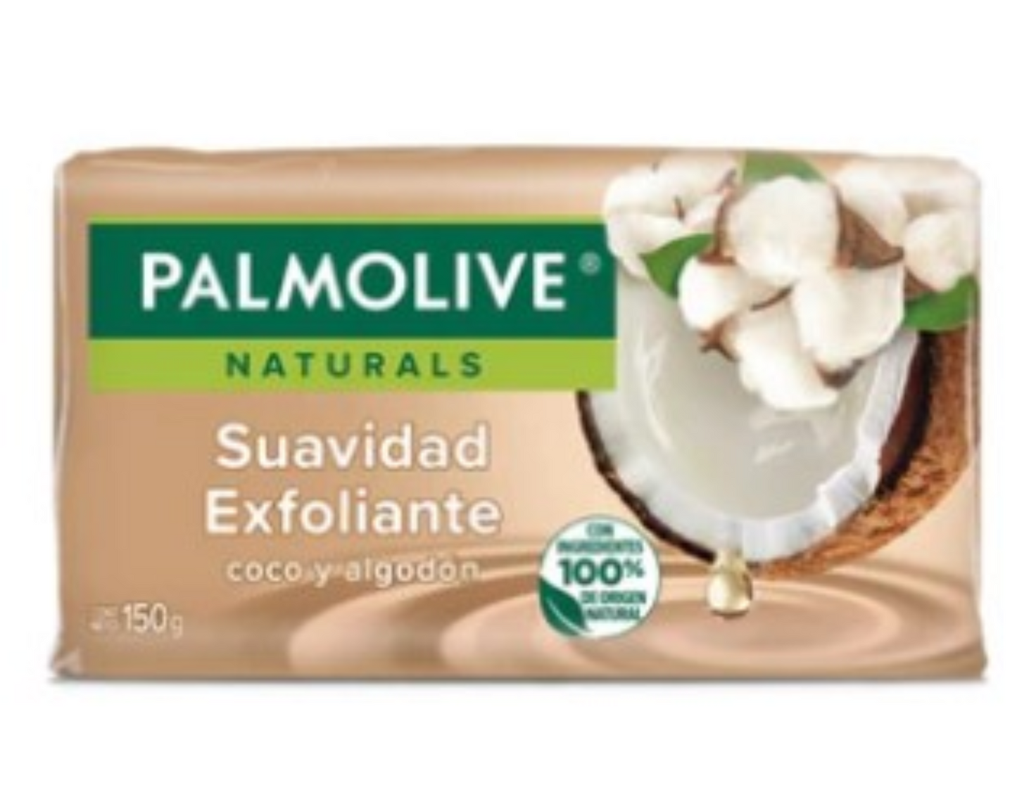 Palmolive Jabon Barra Coco y Algodon 4 ct