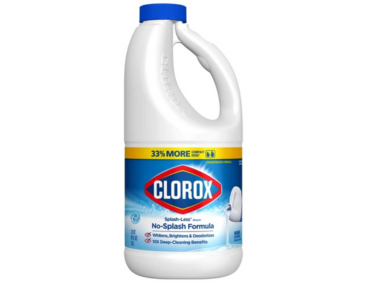 Clorox Splash-Less Bleach 40 oz