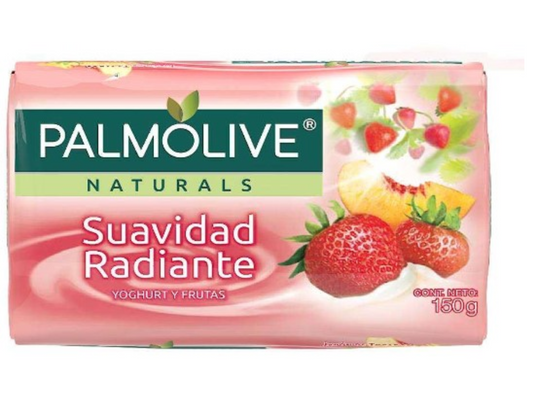 Palmolive Jabon Barra Yoghurt y Frutas 4 ct