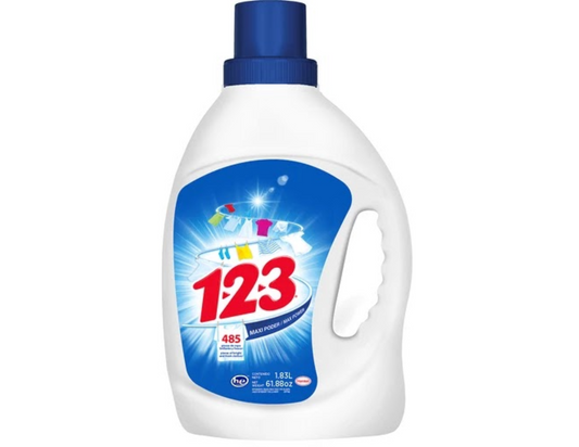 123 Detergente Maxi Poder Liquido 4.65 lt