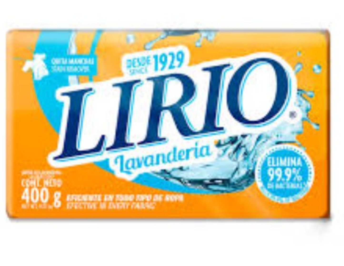 Lirio Amarillo Jabon Barra 14.1 oz