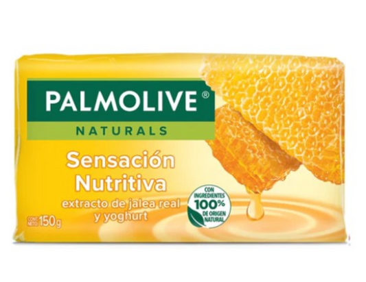 Palmolive Jabon Barra Jalea Real y Yogur 4 ct