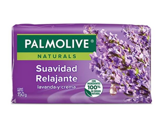 Palmolive Jabon Barra Lavanda 4 ct