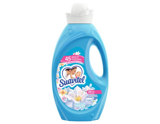 Suavitel Enjuague Field Flower (Blue) 46 oz