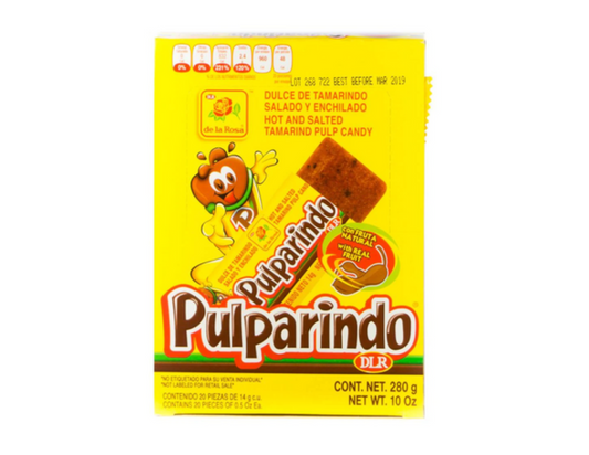 De La Rosa Pulparindo Regular Tamarindo 20 ct