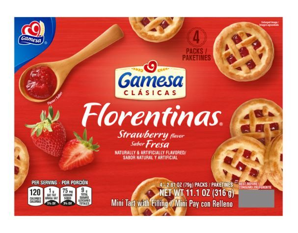 Gamesa Florentinas Fresa 11 oz