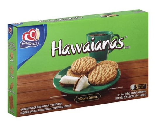 Gamesa Hawaianas 15.1 oz