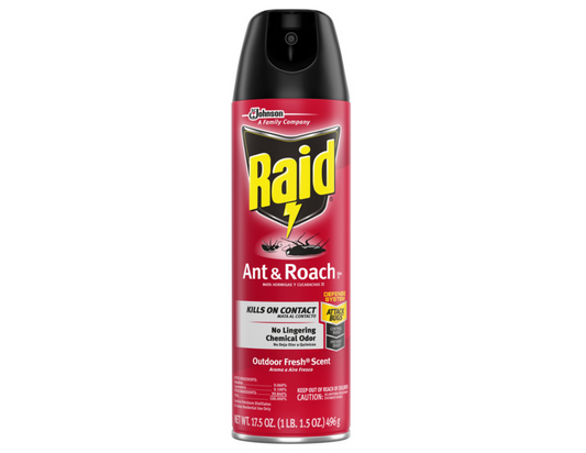 Raid Ant and Roach (Red) 17.5 oz