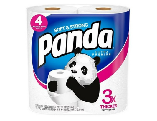 Panda Papel Higienico 4 ct