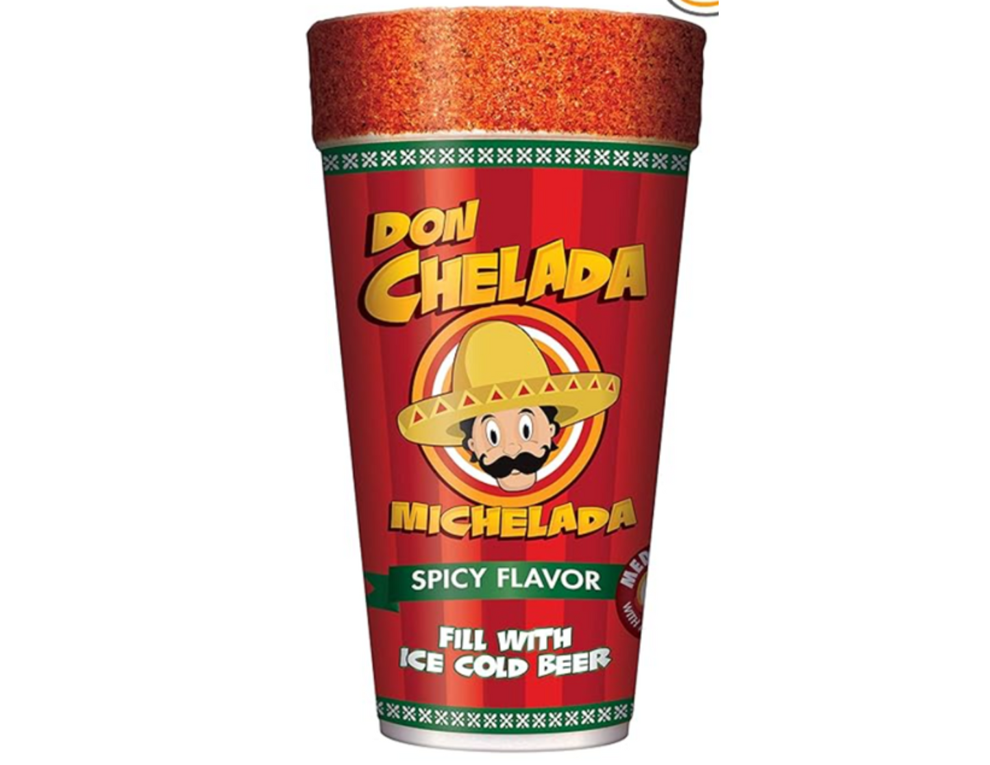 Don Chelada Vaso Michelado Spicy Red 24 oz