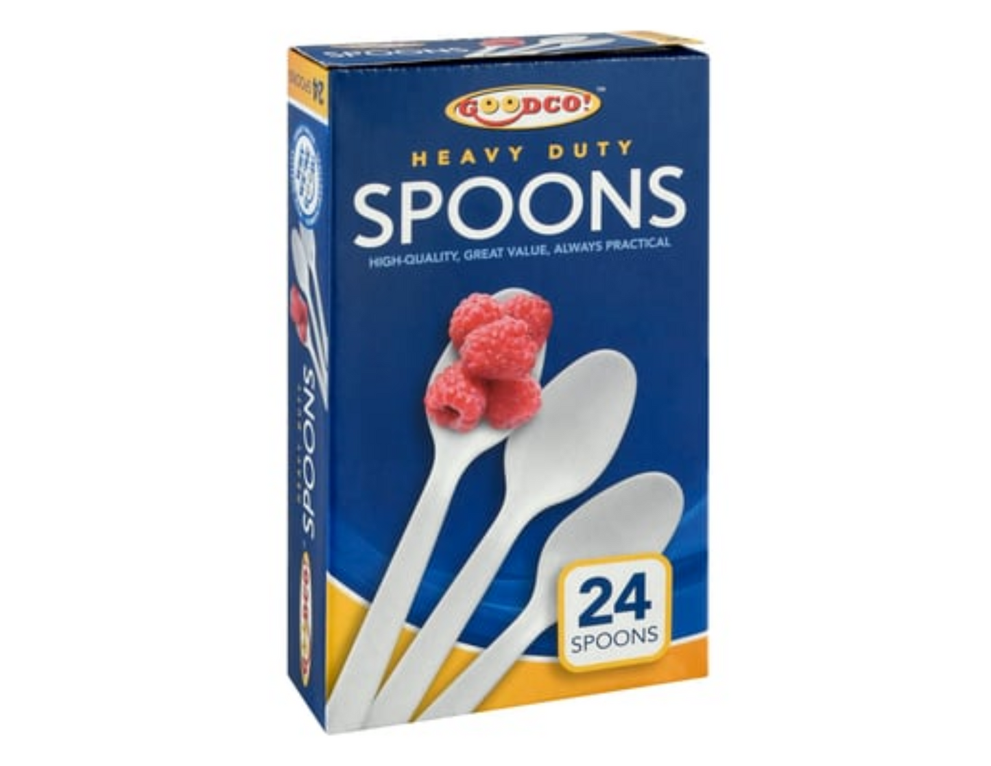 Goodco Plastic Spoons Boxed 24 ct