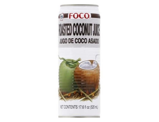 Foco Coco Jugo De Coco Asado Lata Grande 17.6 oz