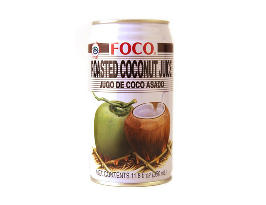 Foco Coco Jugo De Coco Asado Lata Pequeña  11.8 oz