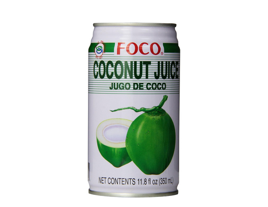 Foco Coco Jugo De Coco Lata Pequeña 11.8 oz