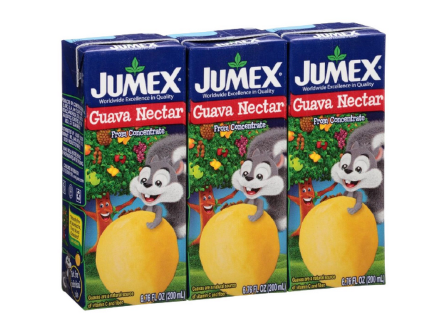 Jumex Minibrick Guayaba (Guava) 3pk 6.76 oz