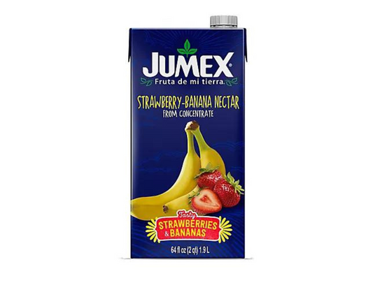 Jumex Tetra Pk Fresa Banana (Strawberry Banana) 64 oz