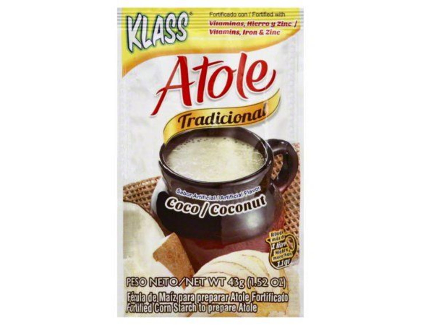 Klass Atole Coco 1.5 oz