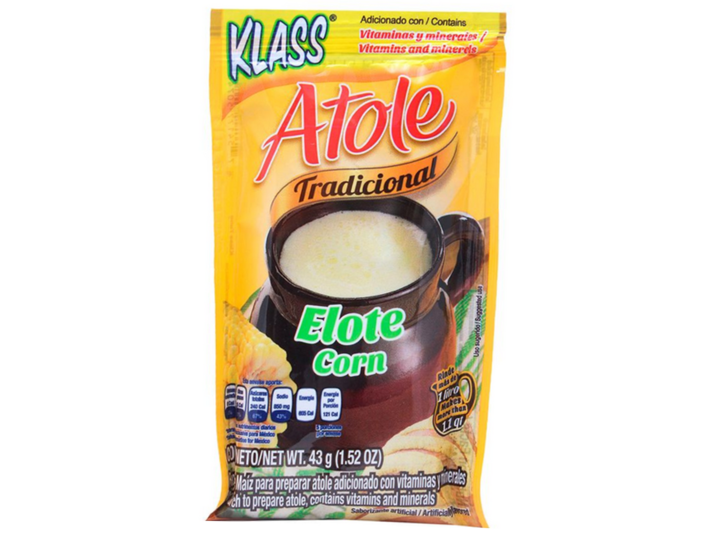 Klass Atole Elote 1.5 oz