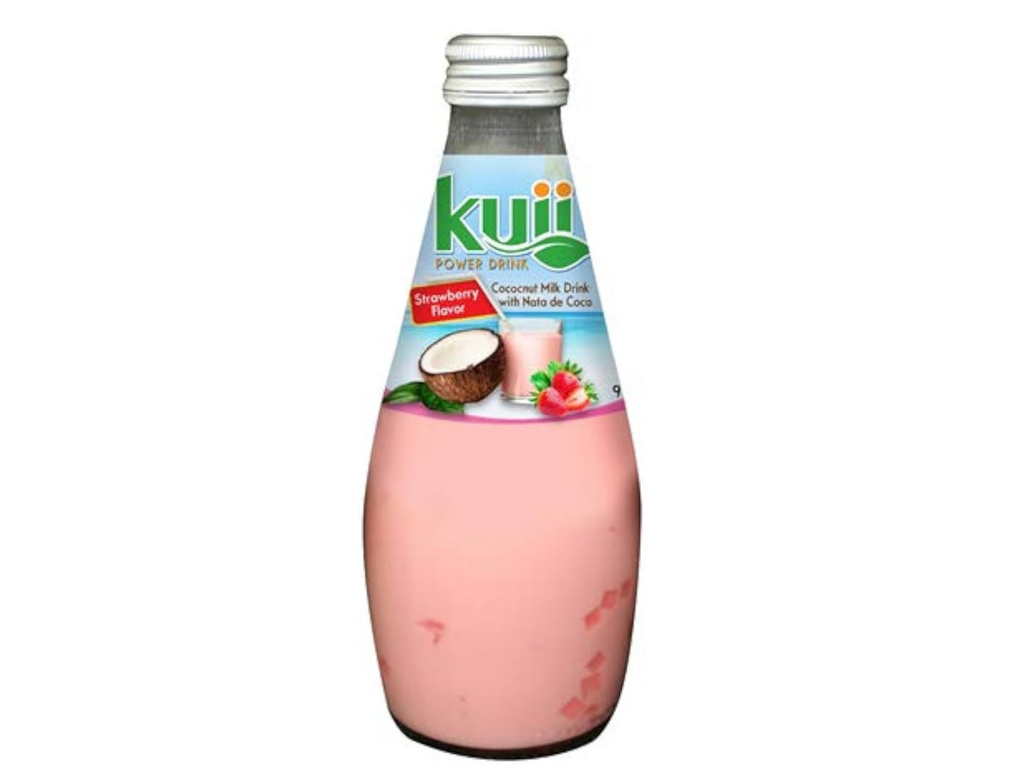 Kuii Nata de Coco Fresa (Strawberry) 290 ml