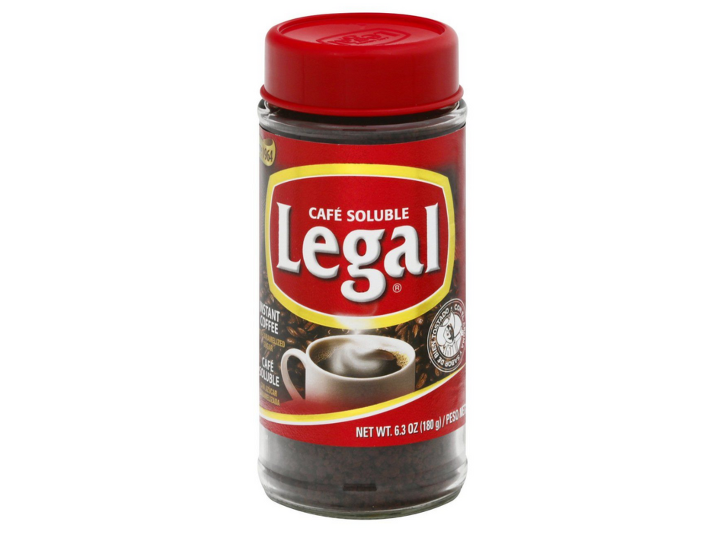 Legal Café Soluble 6.3 oz