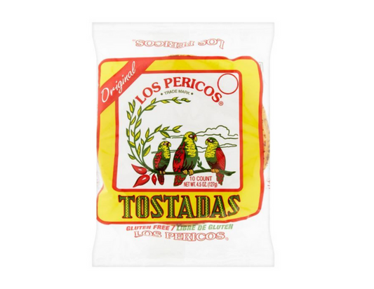 Los Pericos Tostada Paquete Pequeno 4.5 oz