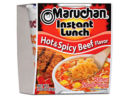 Maruchan Sopa Instantanea Hot and Spicy Beef 2.25 oz