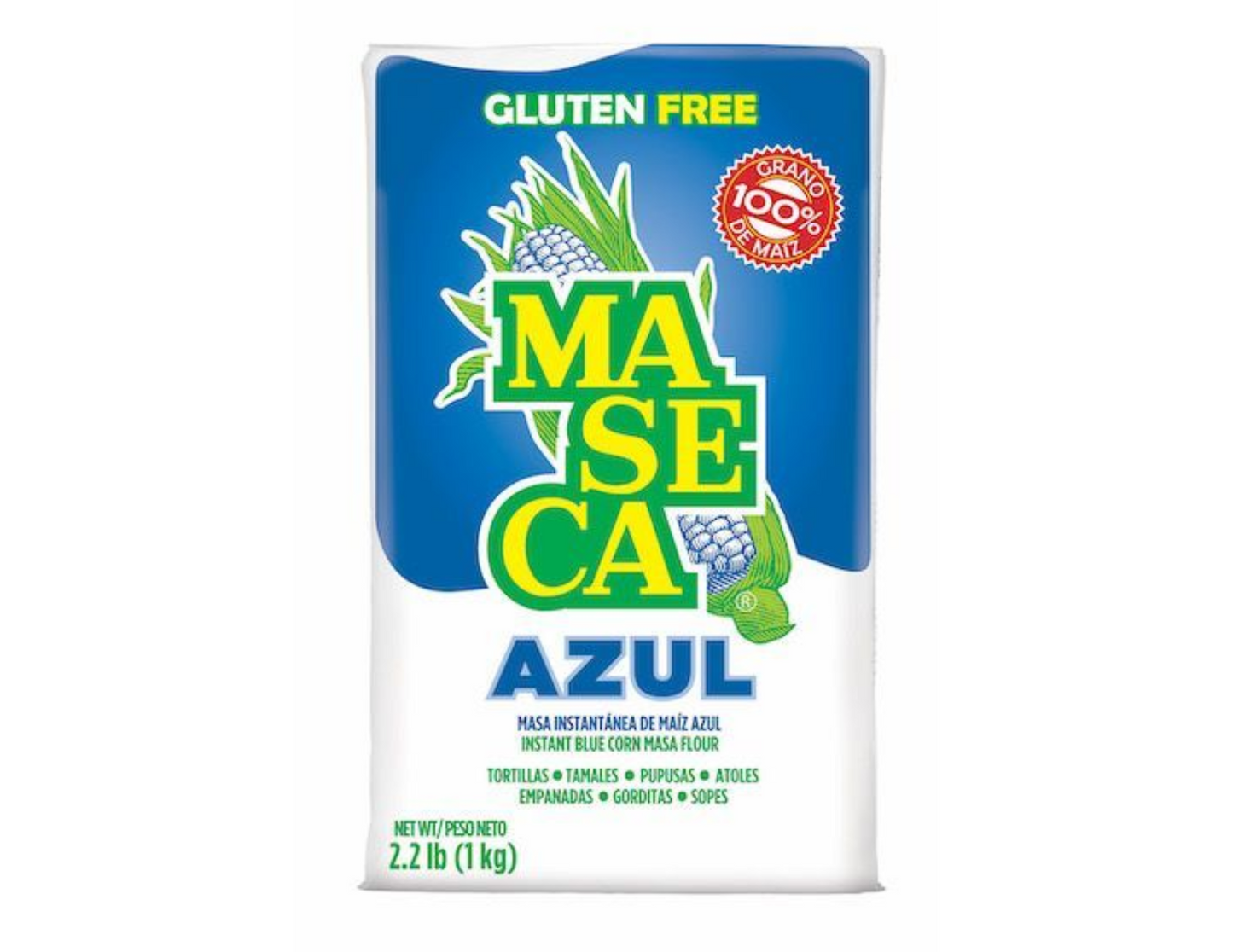 Maseca Azul Maiz 2 lb