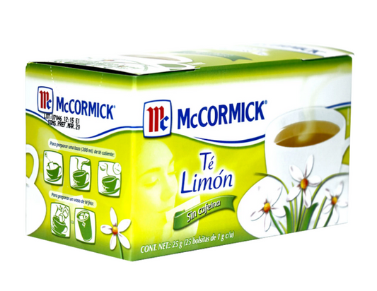 McCormick Te Limon 25 ct