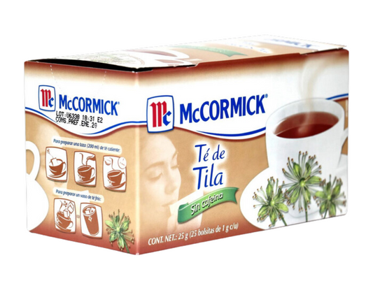 McCormick Te Tila 25 ct