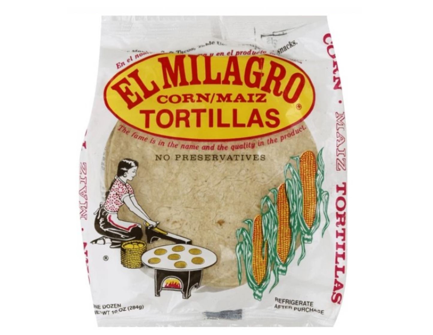 Milagro Tortilla Maiz 40/12 ct