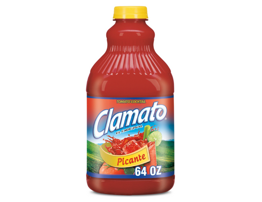 Motts Clamato Picante Botella Grande 64 oz