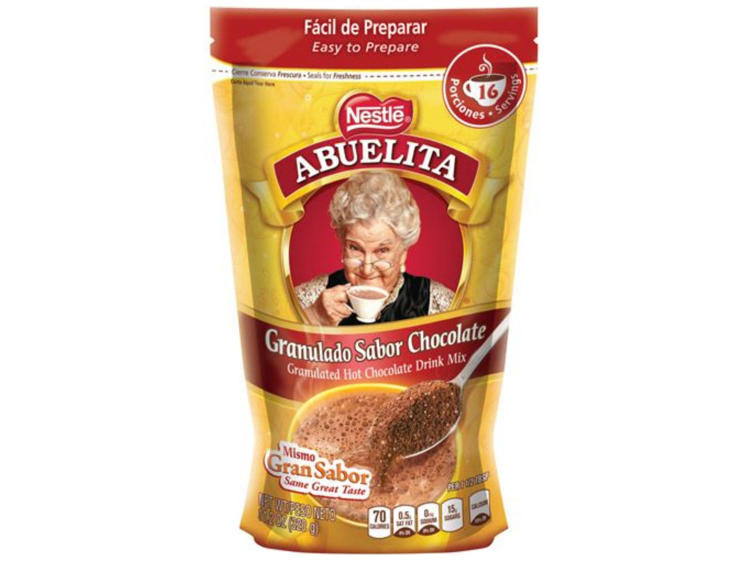 Nestle  Abuelita  Granulado Sobre  Chocolate  11 oz